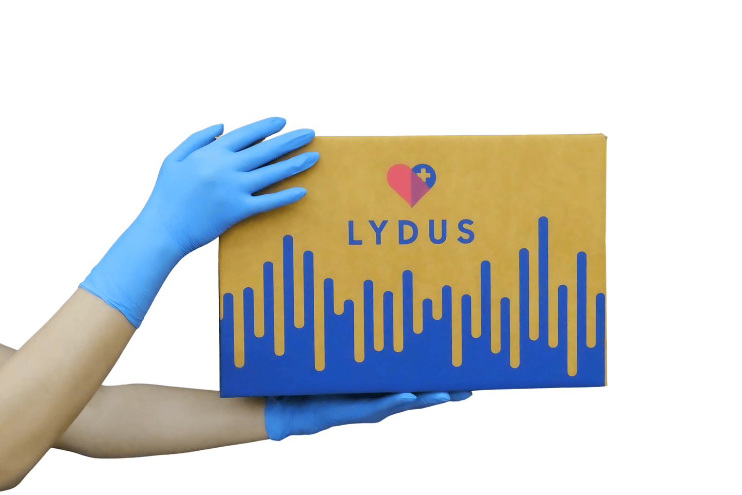Lydus 5mil Blue Nitrile Examination Disposable Gloves (LBN5), Case of 1000 Wholesale, 5mil (ASTM D6319, FDA 510k)
